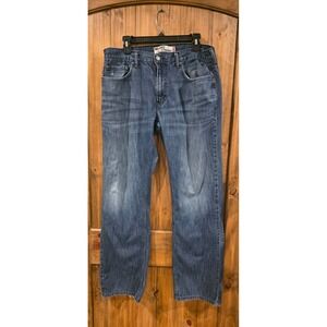 Levi's 559 Straight Jeans Mens 36x34 Blue Denim Y2K Comfort Stretch Relaxed Fit